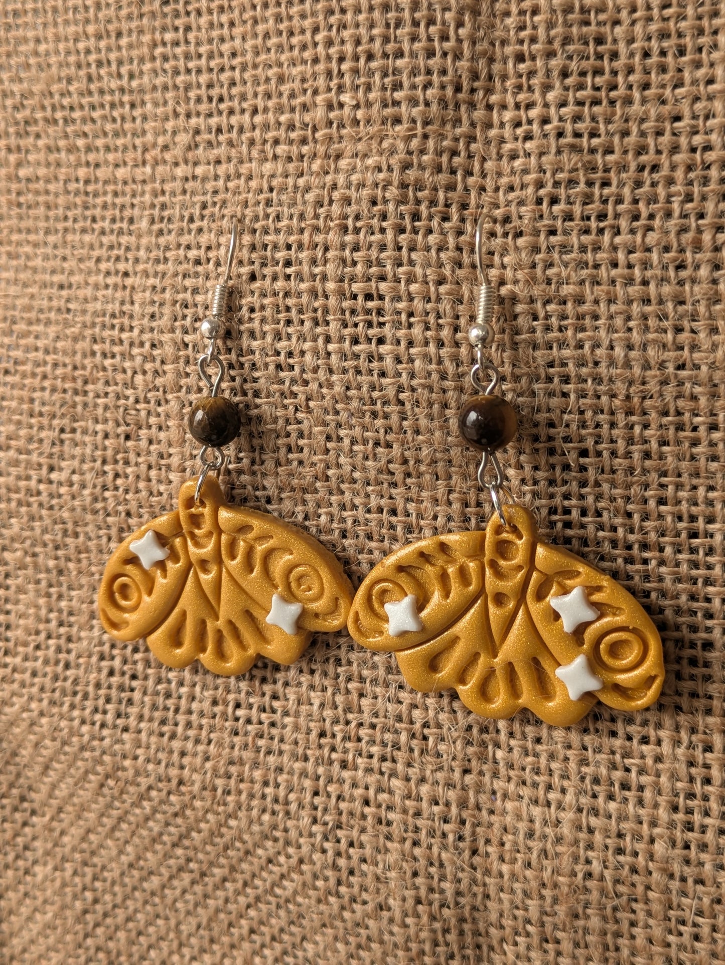 Boucles d'oreilles Phalènes Or
