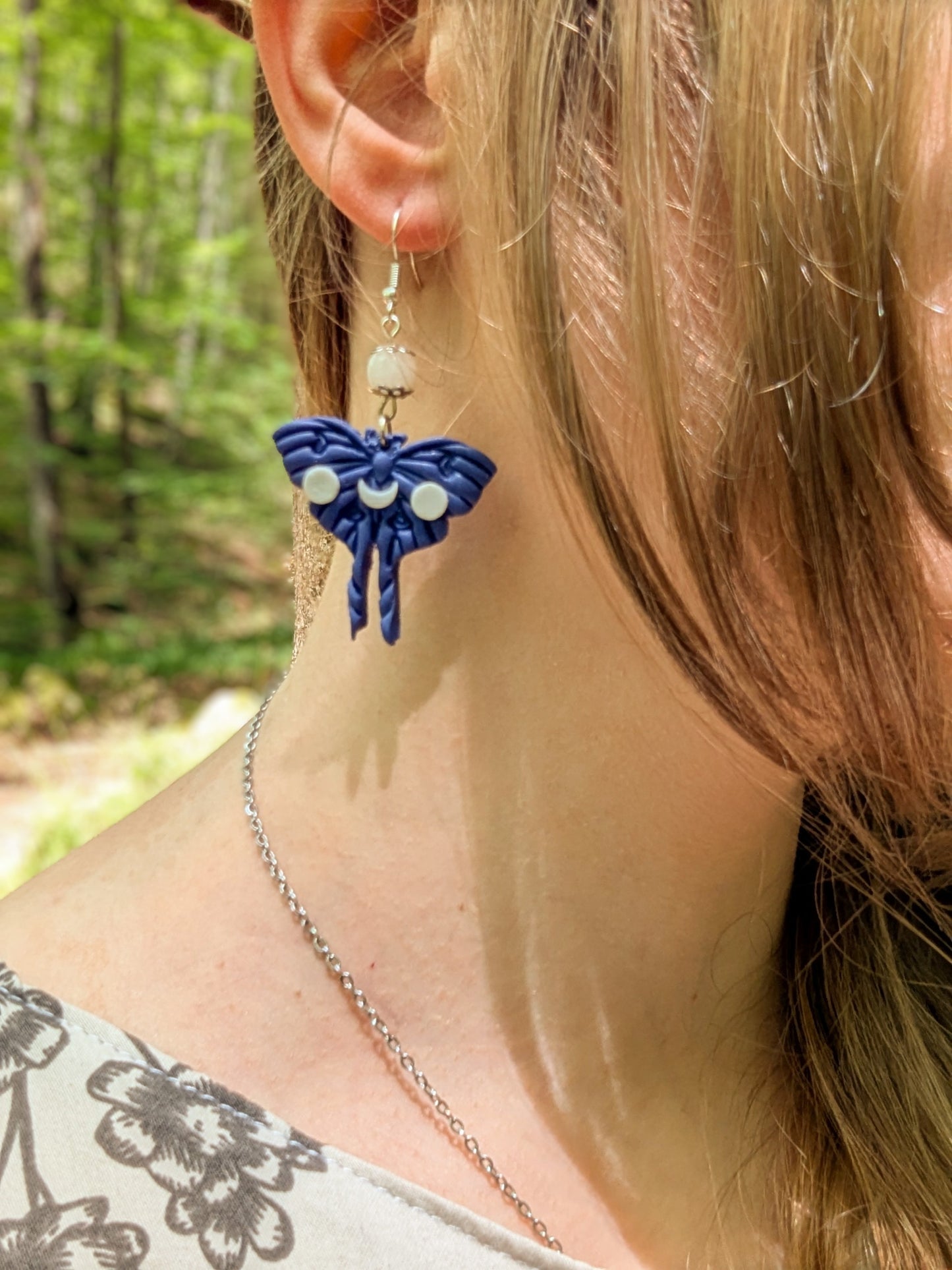Boucles d'oreilles Papillons Lunaires 1