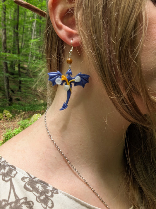 Boucles d'oreilles Dragons des mers