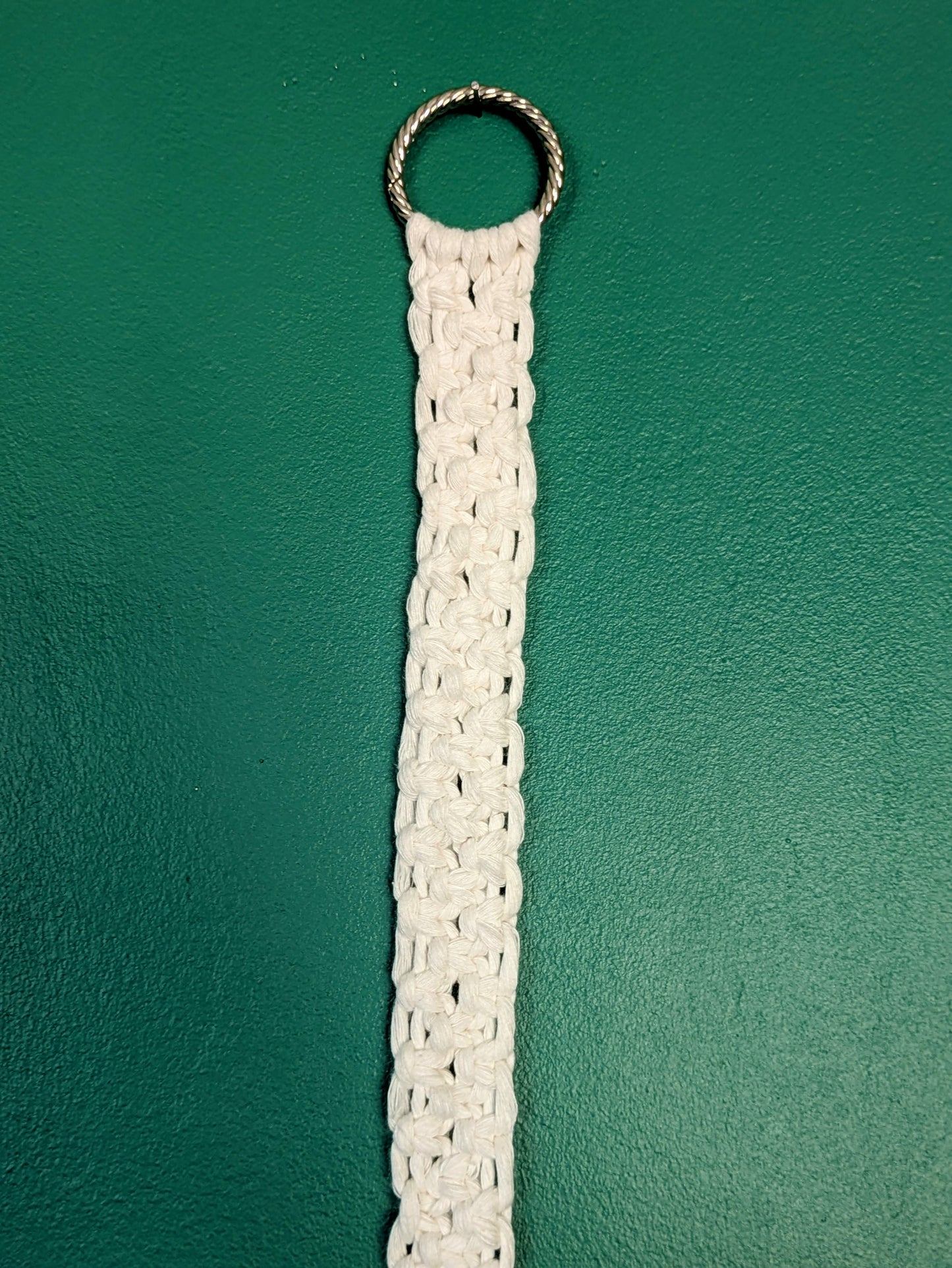 Ceinture macramé Blanche