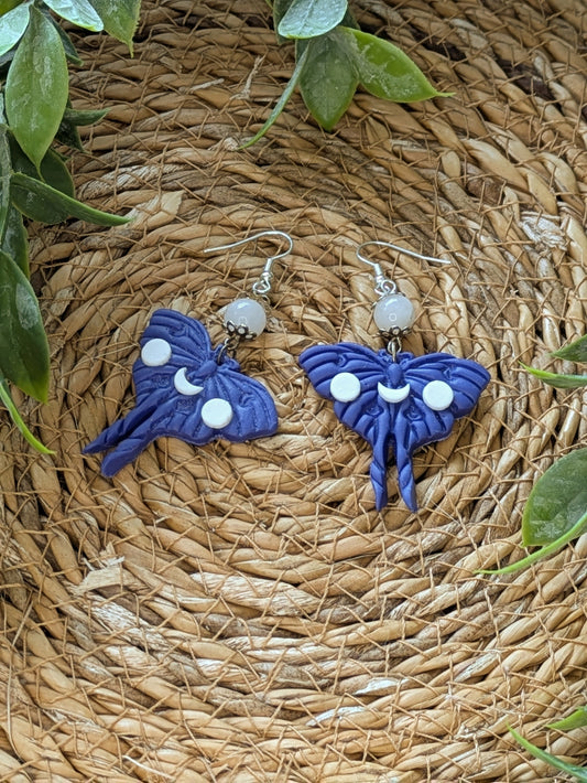 Boucles d'oreilles Papillons Lunaires 1